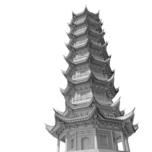 宝塔，塔，历史建筑缩略图
